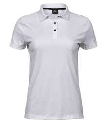Tee Jays Ladies Luxury Sport Polo Shirt T7201 - White