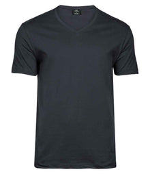 Tee Jays V Neck Sof T-Shirt T8006 - Dark Grey