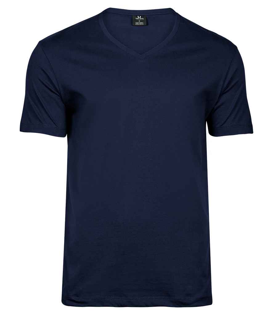 Tee Jays V Neck Sof T-Shirt T8006 - Navy