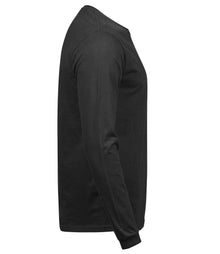 Tee Jays Long Sleeve Sof T-Shirt T8007 - T8007 Black Side