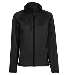 Tee Jays Ladies Stretch Fleece Jacket T9101 - Black