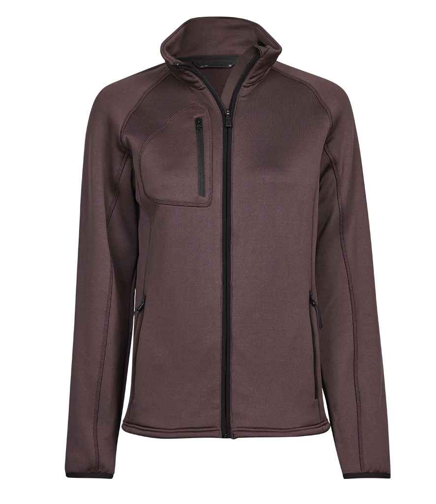 Tee Jays Ladies Stretch Fleece Jacket T9101 - Grape