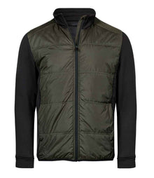 Tee Jays Hybrid-Stretch Jacket T9110 - Deep Green/Black