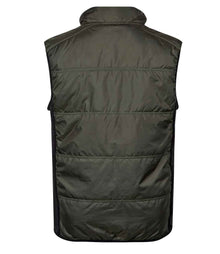 Tee Jays Hybrid-Stretch Bodywarmer T9114 - T9114 Deep Green/Black Back