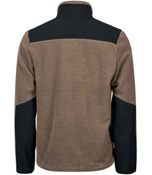 Tee Jays Mountain Fleece Jacket T9120 - T9120 Clay/Black Back