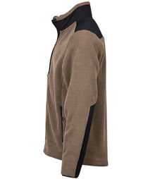 Tee Jays Mountain Fleece Jacket T9120 - T9120 Clay/Black Side