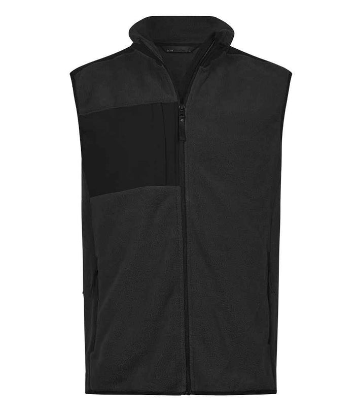 Tee Jays Mountain Fleece Bodywarmer T9122 - Black/Black