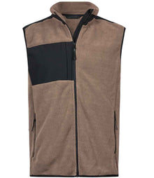 Tee Jays Mountain Fleece Bodywarmer T9122 - Clay/Black