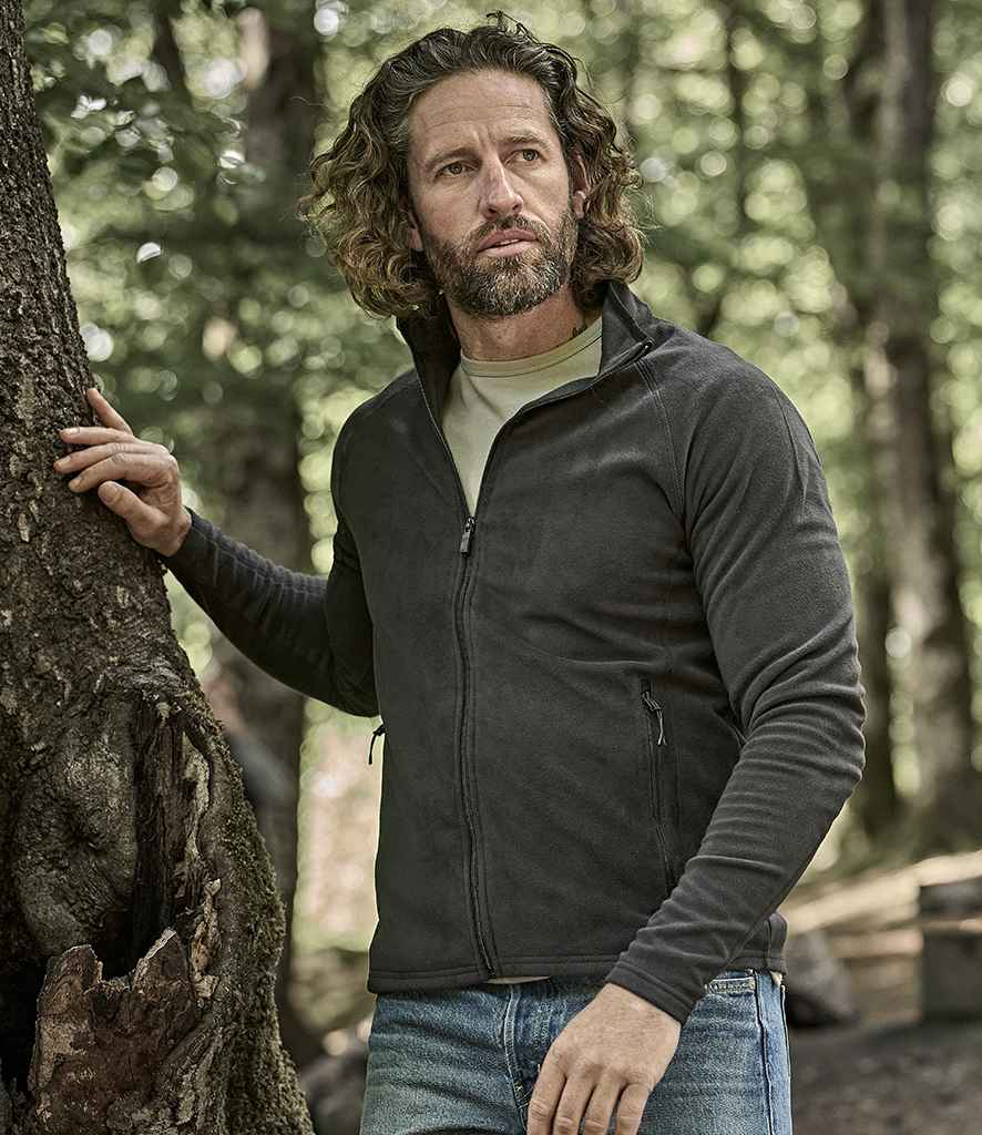 Tee Jays Active Fleece Jacket T9160 - T9160 Dark Grey Model