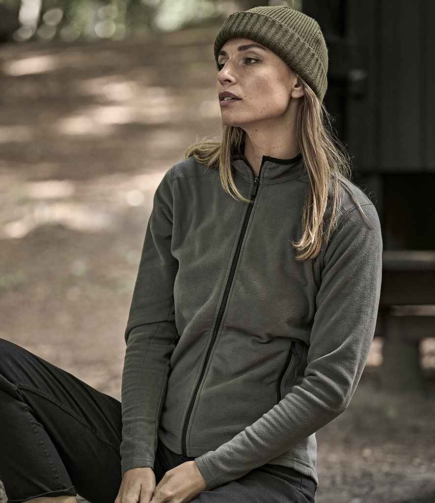 Tee Jays Ladies Active Fleece Jacket T9170 - T9170 Dark Grey Model