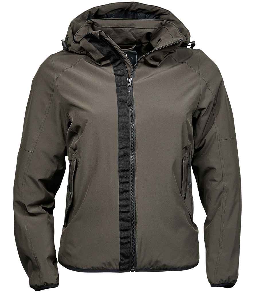 Tee Jays Ladies Urban Adventure Shell Jacket T9605 - Dark Olive