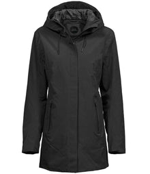 Tee Jays Ladies All Weather Parka Jacket T9609 - Black