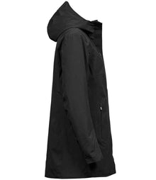 Tee Jays Ladies All Weather Parka Jacket T9609 - T9609 Black Side