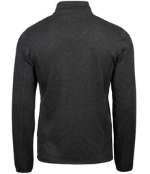 Tee Jays Knitted Outdoor Fleece Jacket T9615 - T9615 Black Back