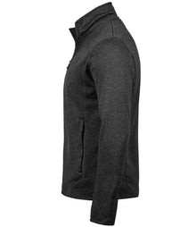 Tee Jays Knitted Outdoor Fleece Jacket T9615 - T9615 Black Side