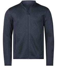 Tee Jays Knitted Outdoor Fleece Jacket T9615 - Navy Melange