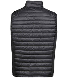 Tee Jays Crossover Padded Bodywarmer T9624 - T9624 Black/Black Back