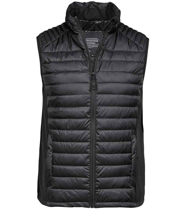 Tee Jays Crossover Padded Bodywarmer T9624 - Black/Black