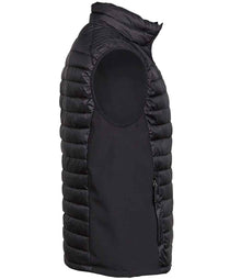 Tee Jays Crossover Padded Bodywarmer T9624 - T9624 Black/Black Side