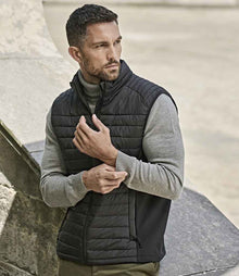 Tee Jays Crossover Padded Bodywarmer T9624 - T9624 Black/Black Model
