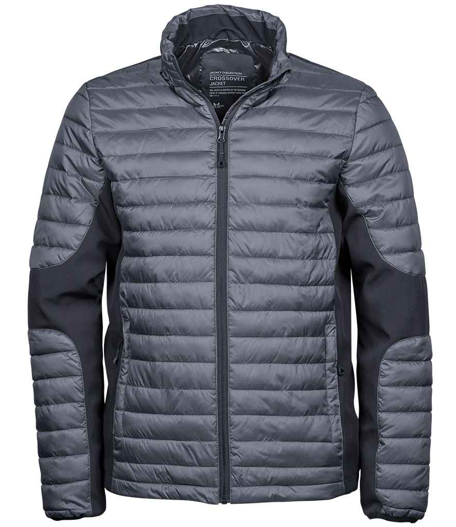 Tee Jays Crossover Padded Jacket T9626 - Space Grey/Black