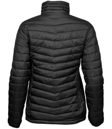 Tee Jays Ladies Zepelin Padded Jacket T9631 - T9631 Black Back