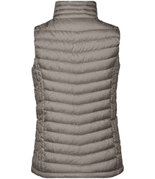 Tee Jays Ladies Zepelin Padded Bodywarmer T9633 - T9633 Driftwood Back