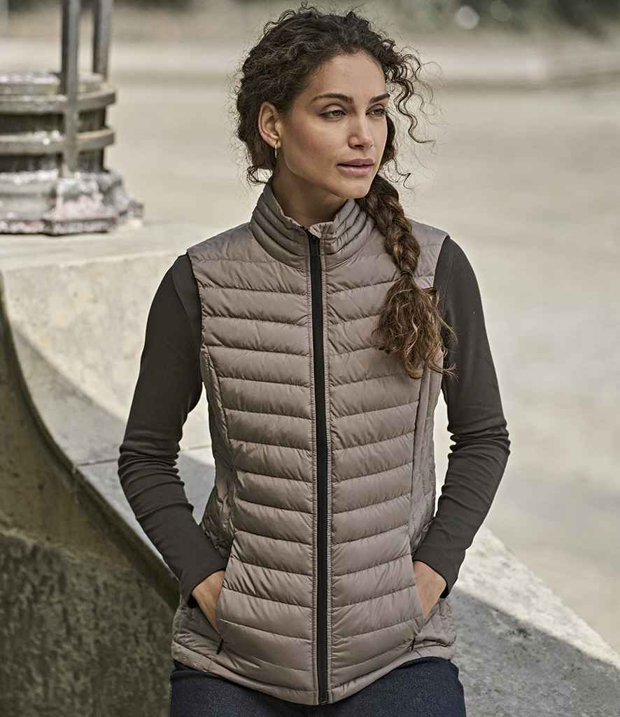 Tee Jays Ladies Zepelin Padded Bodywarmer T9633 - T9633 Driftwood Model