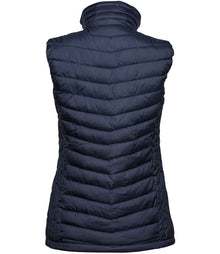 Tee Jays Ladies Zepelin Padded Bodywarmer T9633 - T9633 Deep Navy Back
