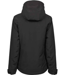 Tee Jays Ladies All Weather Winter Jacket T9681 - T9681 Black Back