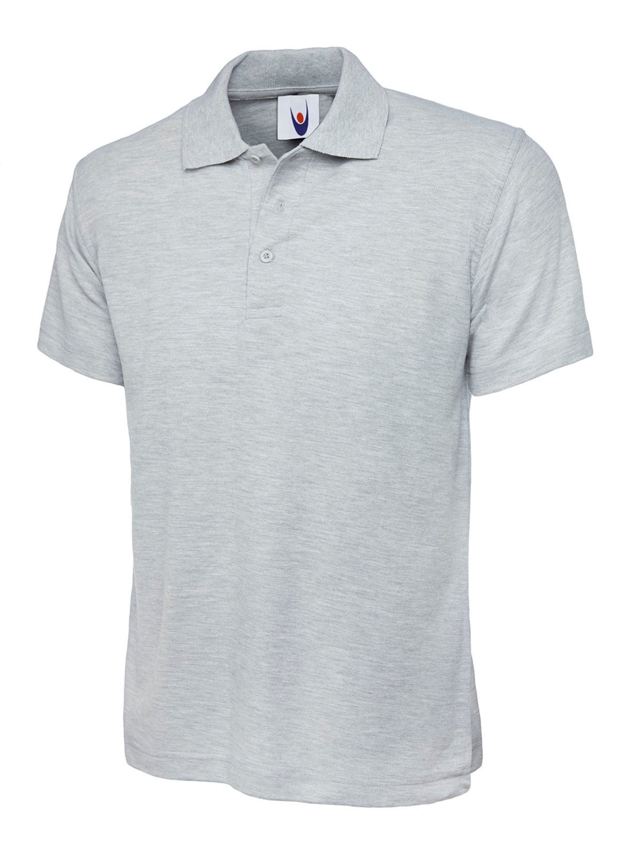 Childrens Poloshirt UC103 - Heather Grey