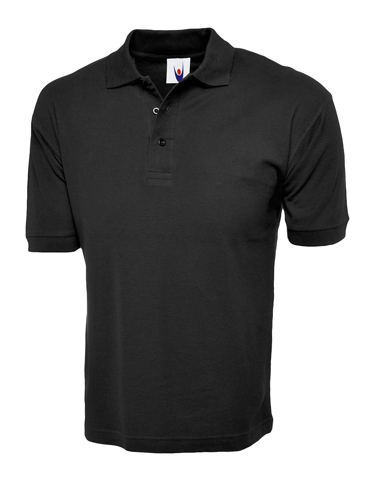 Cotton Rich Poloshirt UC112 - Black
