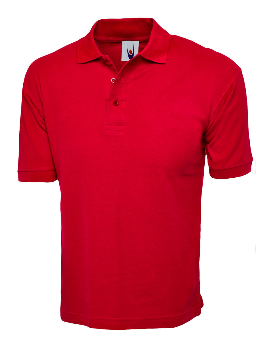 Cotton Rich Poloshirt UC112 - Red