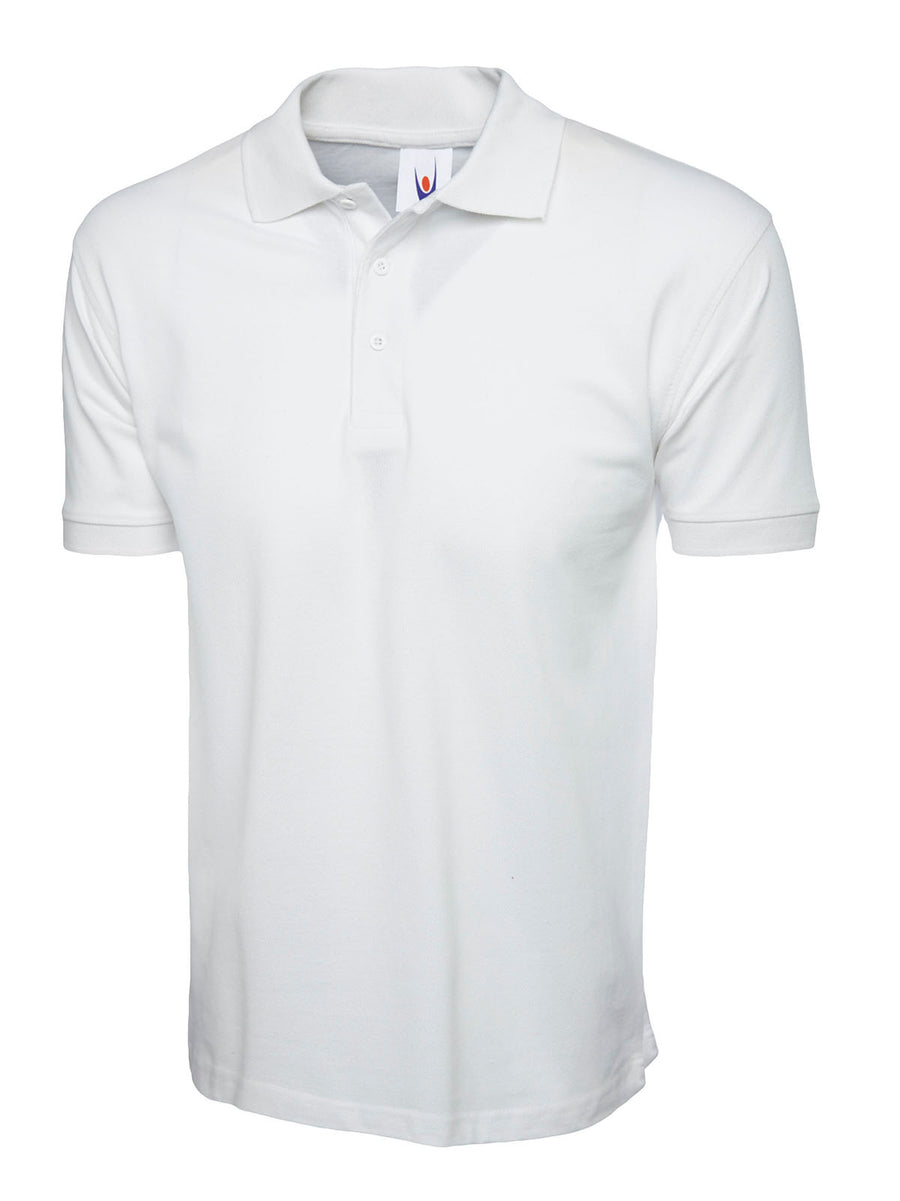 Cotton Rich Poloshirt UC112 - White