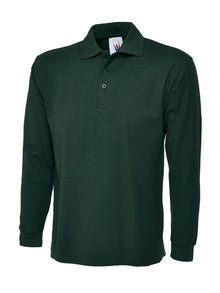 Longsleeve Poloshirt UC113 - Bottle Green