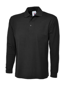 Longsleeve Poloshirt UC113 - Black