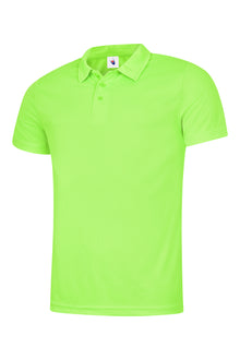 Mens Ultra Cool Poloshirt UC125 - Electric Green