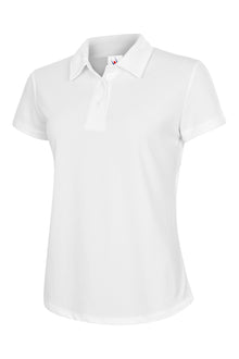 Ladies Ultra Cool Poloshirt UC126 - White