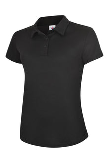 Ladies Super Cool Workwear Poloshirt UC128 - Black