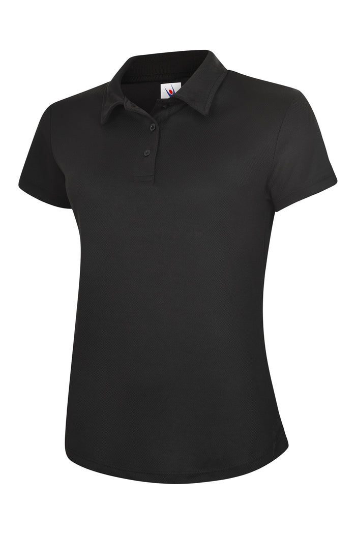 Ladies Super Cool Workwear Poloshirt UC128 - Black
