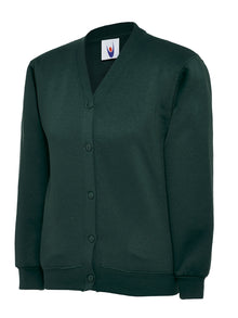 Childrens Cardigan UC207 - Bottle Green