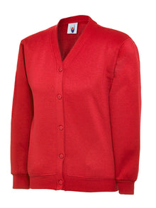 Childrens Cardigan UC207 - Red