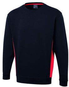 Two Tone Crew New Sweatshirt UC217 - lifestyle model