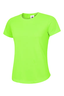 Ladies Ultra Cool T Shirt UC316 - Electric Green