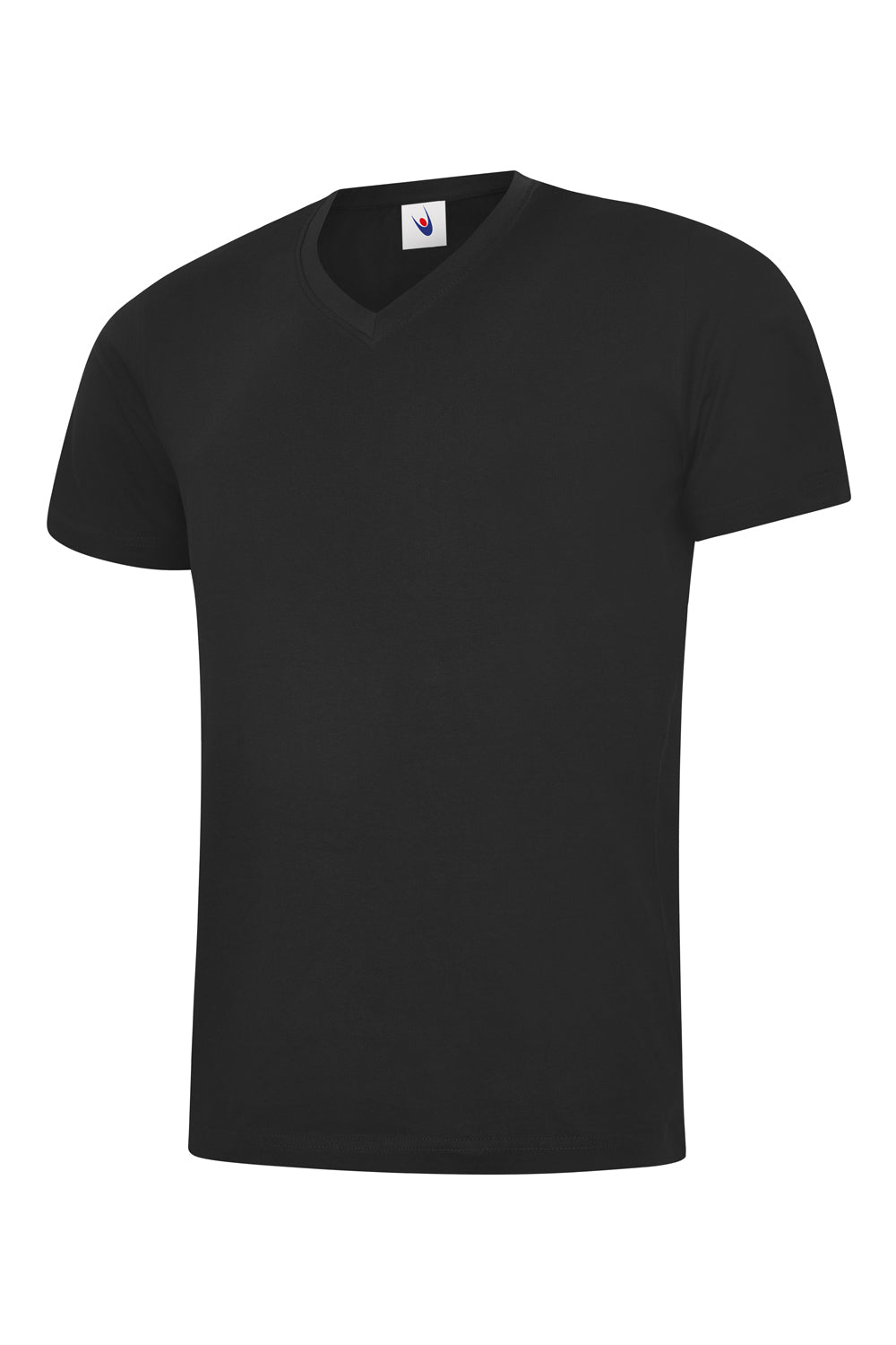 Classic V Neck T-shirt UC317 - Black