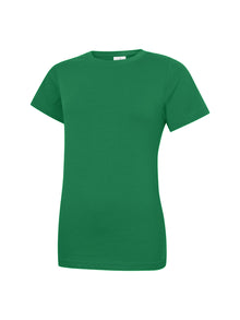 Ladies Classic Crew Neck T-Shirt UC318 - Kelly Green