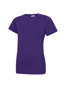 Ladies Classic Crew Neck T-Shirt UC318 - Purple