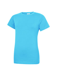 Ladies Classic Crew Neck T-Shirt UC318 - Sky