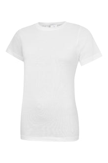 Ladies Classic Crew Neck T-Shirt UC318 - White