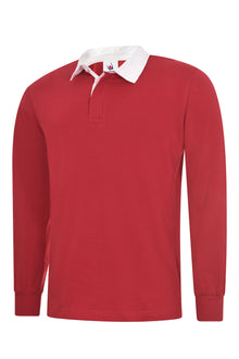Classic Rugby Shirt UC402 - Red